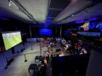 Mehr als 100 Zuschauer waren zum EM-Spiel Deutschland gegen Ungarn in den Musikclub Matrix gekommen. Foto: Müller