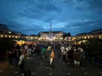 Tausende Besucher kamen zum Schlabbeflicker-Festival auf den Exe. Foto: Müller