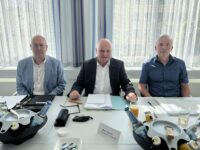 Bereichsleiter Harald Maurer, Geschäftsführer Peter Schwarz und Teamleiter Axel Rothhaar vom Jobcenter Pirmasens. Foto: Müller