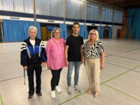Das TVP-Orga-Team: Sportwartin Eva Hillesheim, Vorstand Dagmar Hoch, Abteilungsleiter Turnen Jochen Stengel und Vorstand Claudia Simon. Foto: Petry
