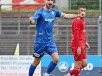 "Mir sinn die Klub", schreit FKP-Kapitän Yannick Gries wohl heraus. Hier beim 6:0-Erfolg vor drei Wochen im Heimspiel gegen Wormatia Worms. Foto: privat