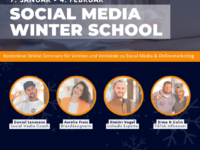 Die Social Media Winter School startet am 7. Januar