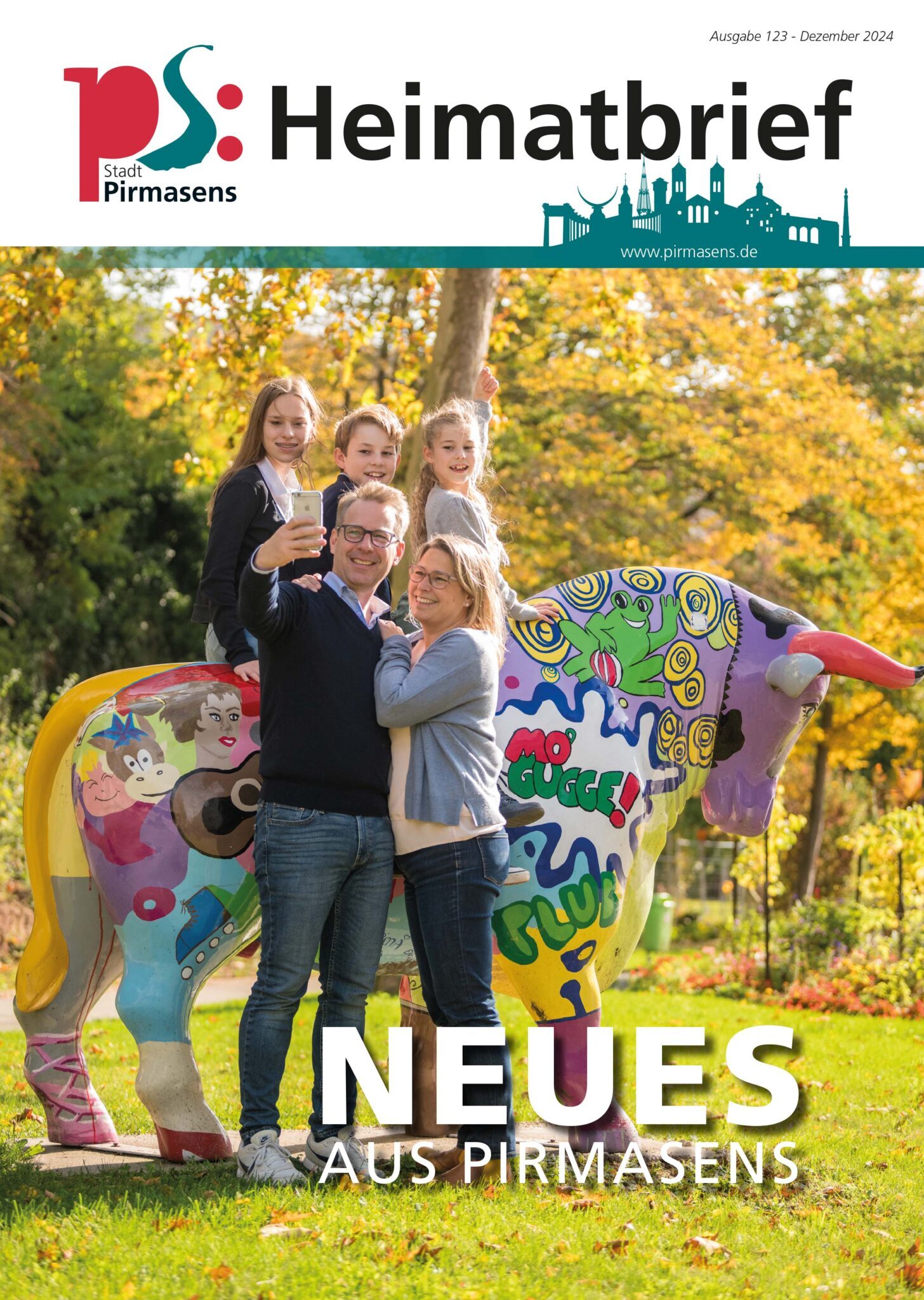 Die neue Ausgabe des Heimatbriefs der Stadt Pirmasens. Foto: Stadtverwaltung