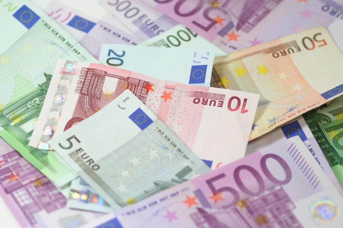 Geld Stockfoto
