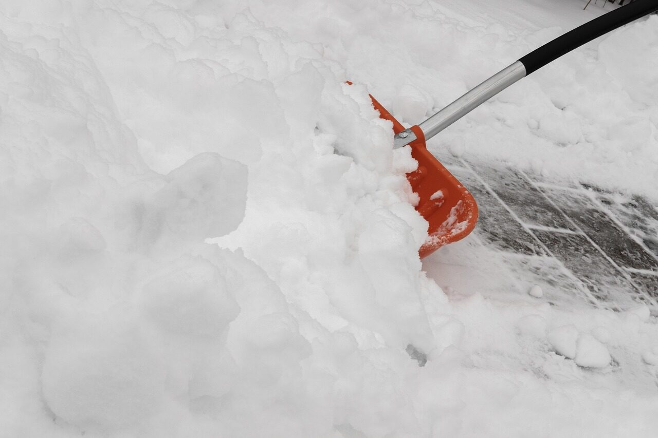 Schnee Schaufel