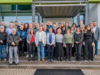 WASGAU-Jubilare aus den Bereichen Logistik, Verwaltung und Großhandel