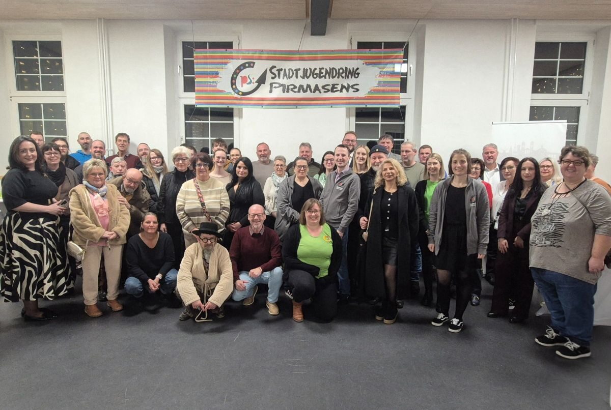 Neujahr Stadtjugendring Gruppenbild