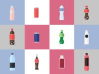 Collection of beverage vectors